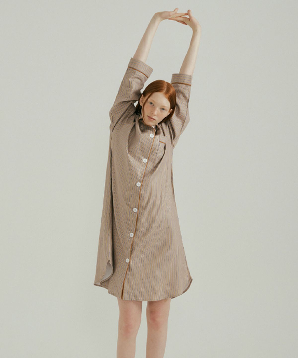 조스라운지(JO'S LOUNGE) [웜모달] (couple) Caramel Pajama Set + Lounge Shirt