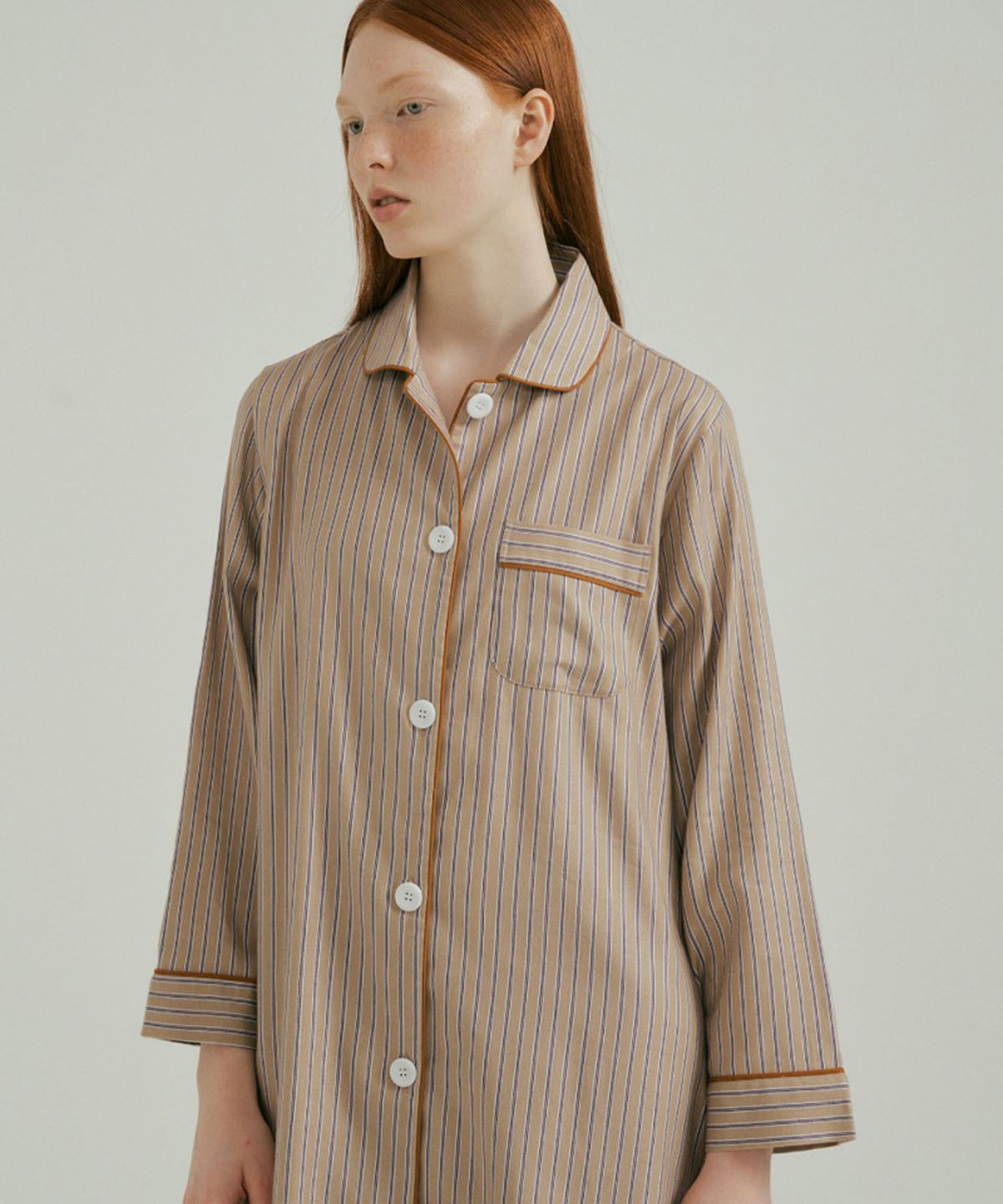 조스라운지(JO'S LOUNGE) [웜모달] (couple) Caramel Pajama Set + Lounge Shirt