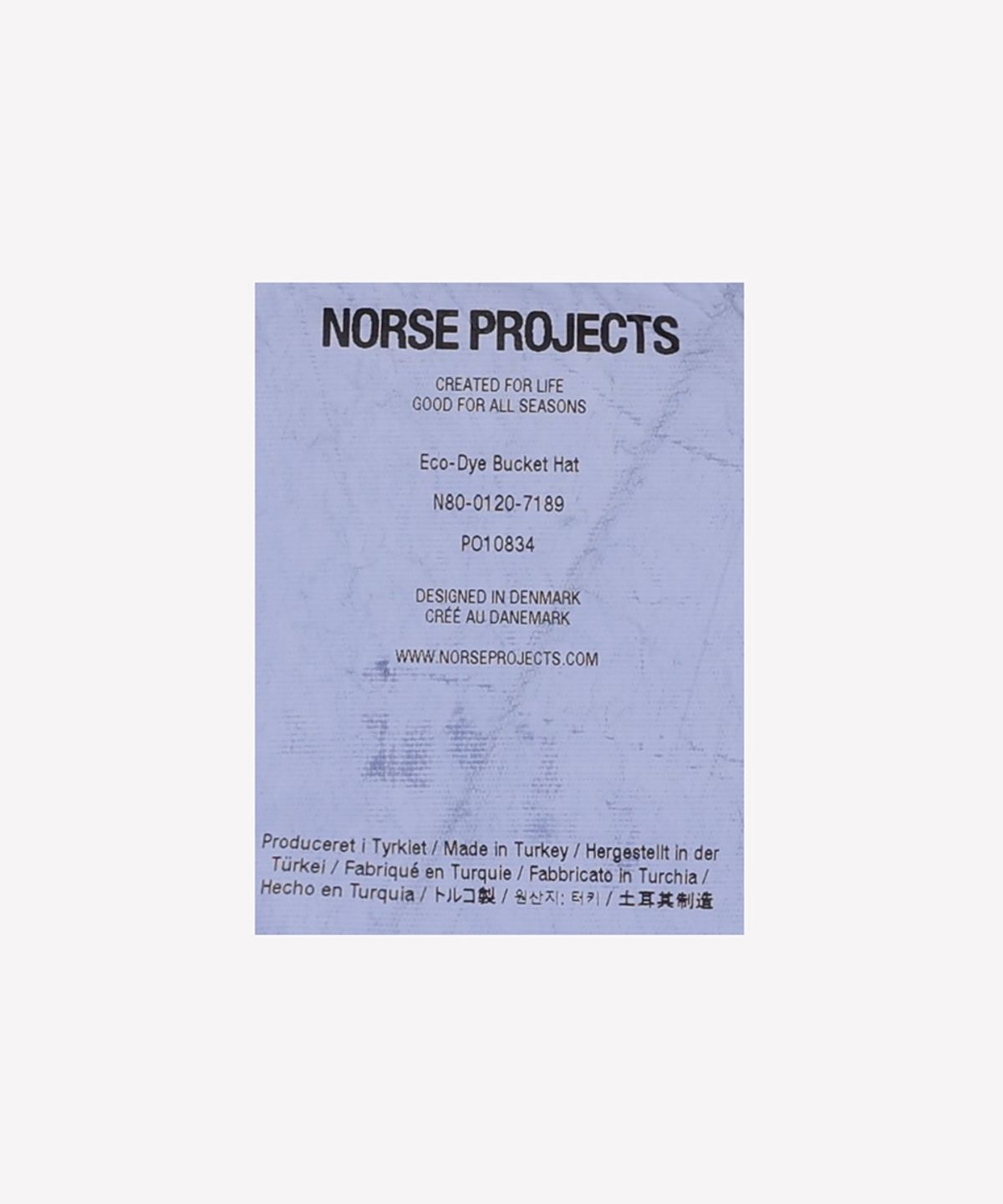 노스 프로젝트(NORSE PROJECTS) 에코 다이 버킷햇 - 라바 / N8001207189