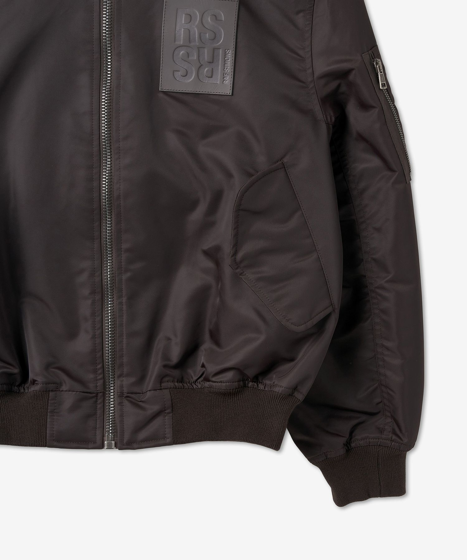 ジャケット・アウター RAF SIMONS Raf Simons Echodomer-print Bomber Jacket | Black | FARFETCH