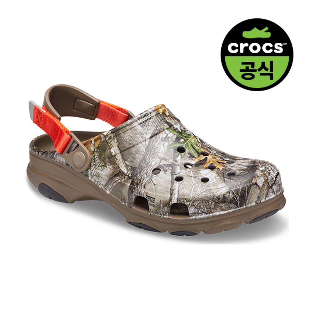 크록스(CROCS) 공용 클래식 올터레인 리얼트리 엣지 클로그 WALNUT (23SUCL206504)