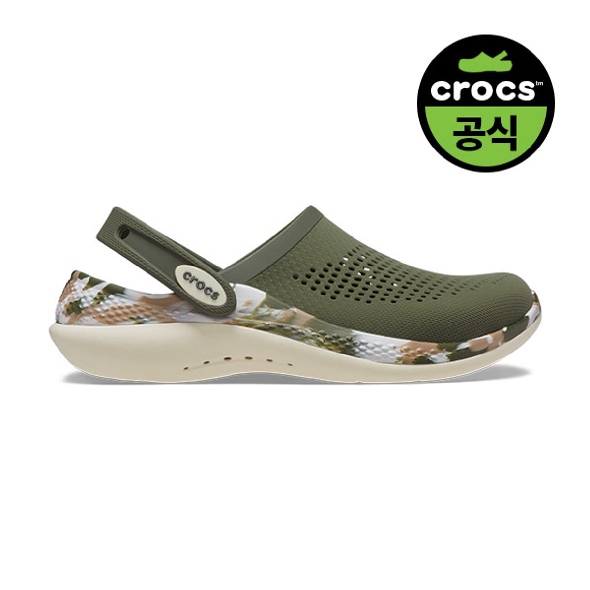 크록스(CROCS) 공용 LITERIDE 360 MARBLED CLOG AGM (23SUCL207634)