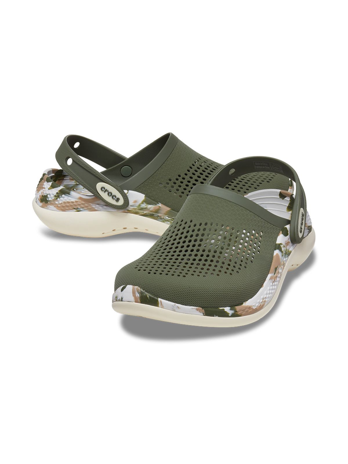 크록스(CROCS) 공용 LITERIDE 360 MARBLED CLOG AGM (23SUCL207634)