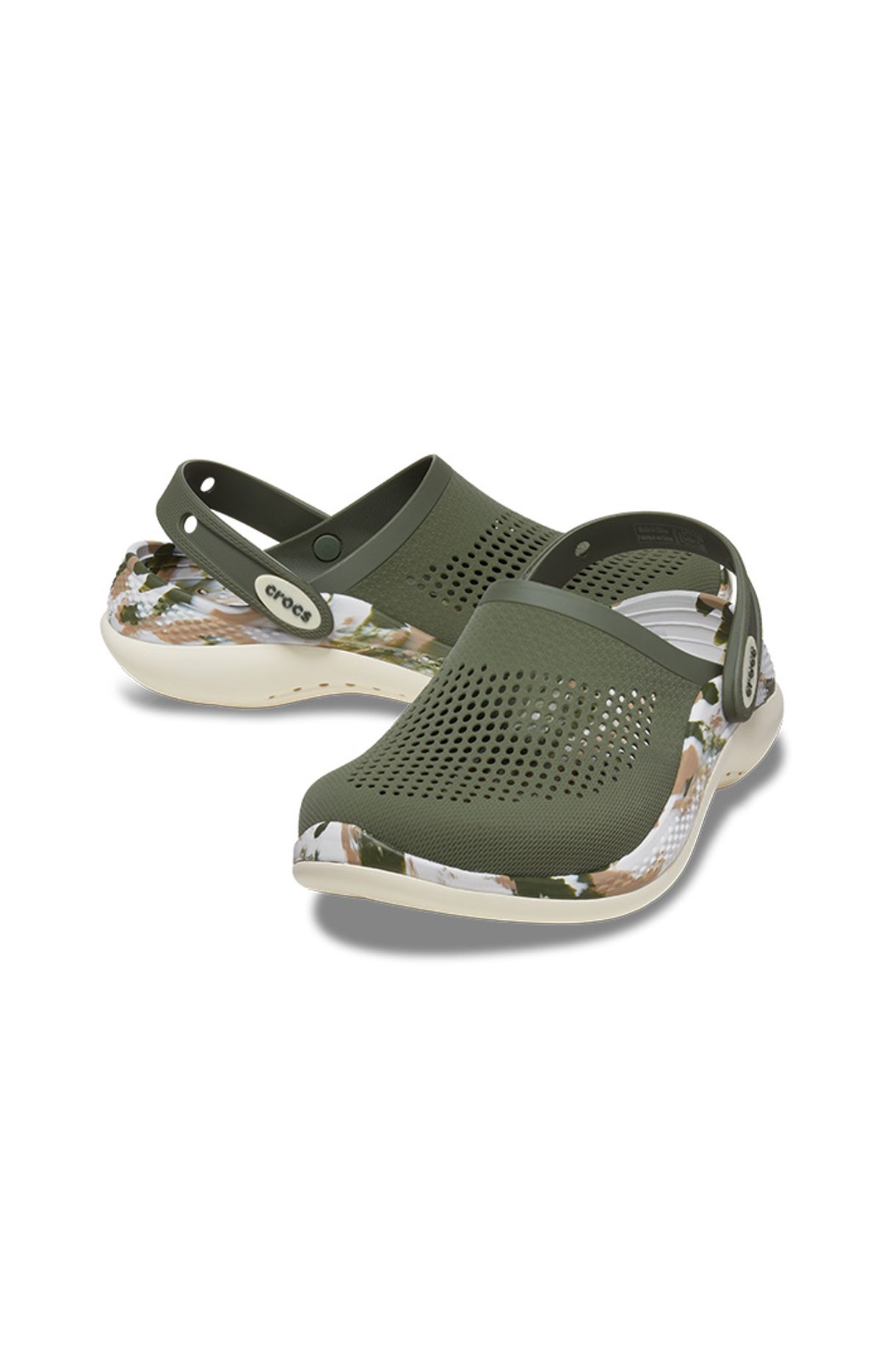 크록스(CROCS) 공용 LITERIDE 360 MARBLED CLOG AGM (23SUCL207634)