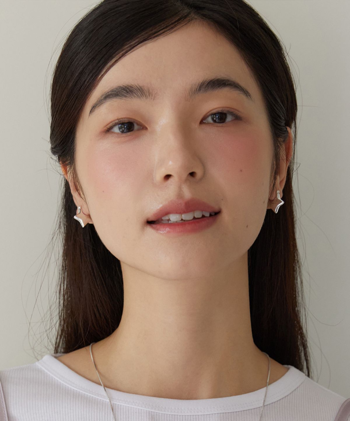 타티아나(TATIANA) (실버925) 위시 스타 귀걸이 EC3034