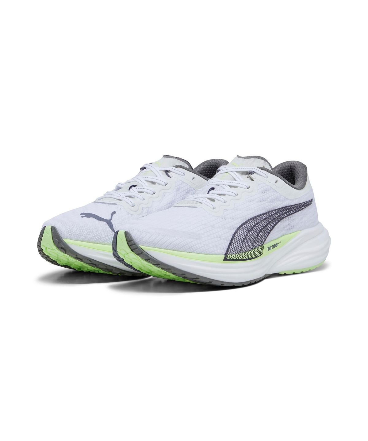 푸마(PUMA) 디비에이트 나이트로 2 - 화이트:그린:다크그레이 / 376807-15 - 사이즈 & 후기 | 무신사
