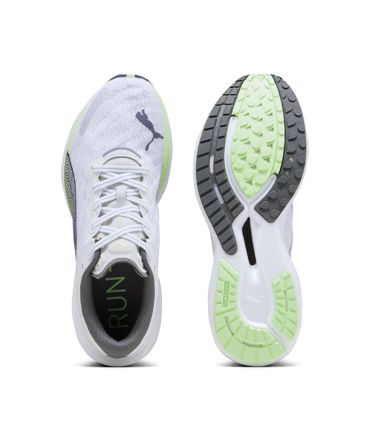 푸마(PUMA) 디비에이트 나이트로 2 - 화이트:그린:다크그레이 / 376807-15 - 사이즈 & 후기 | 무신사