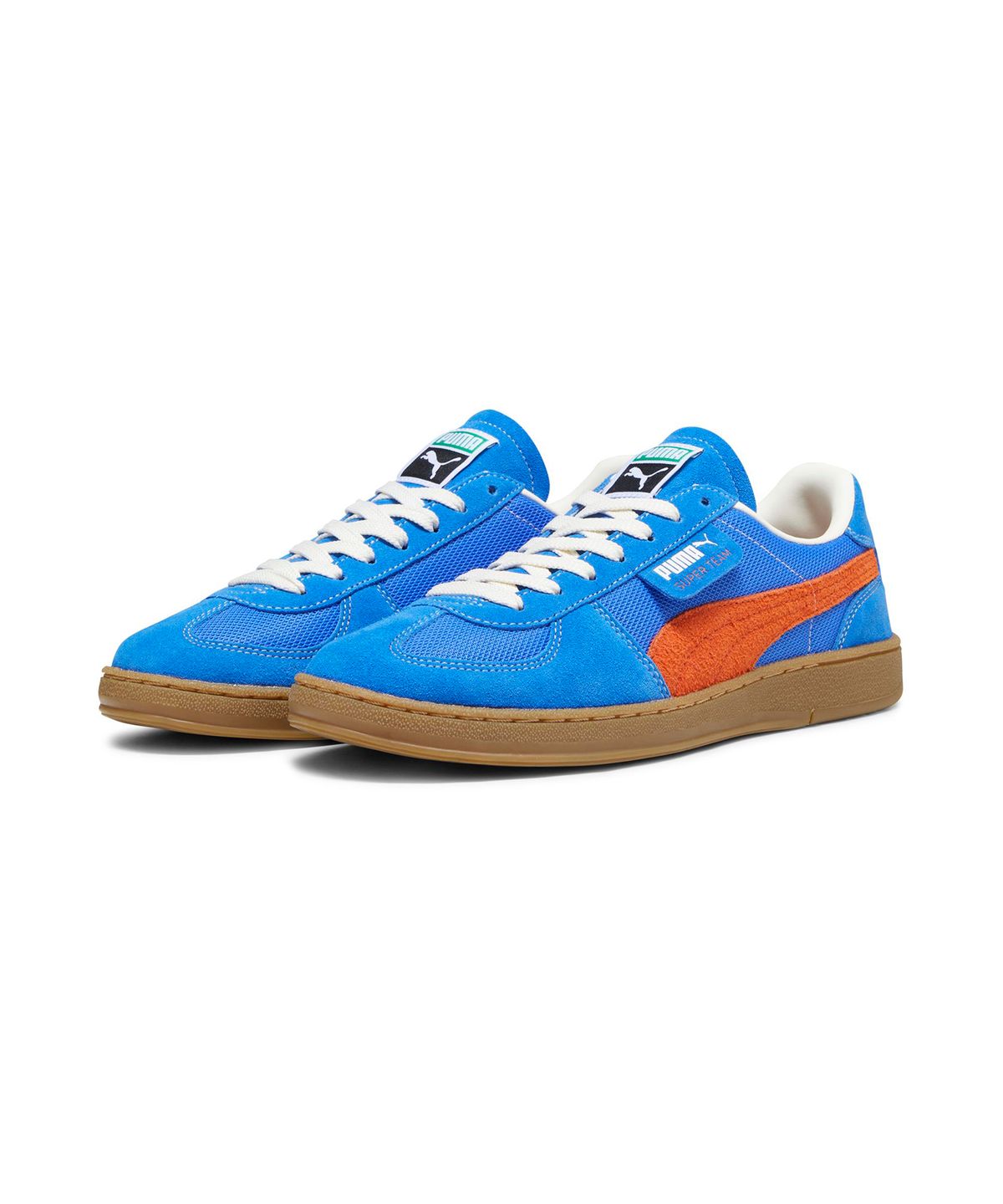푸마(PUMA) 슈퍼 팀 핸디 - 블루:오렌지 / 393142-01