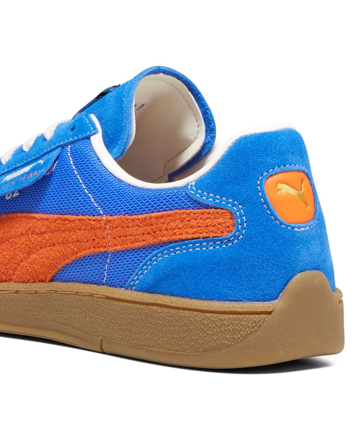 푸마(PUMA) 슈퍼 팀 핸디 - 블루:오렌지 / 393142-01