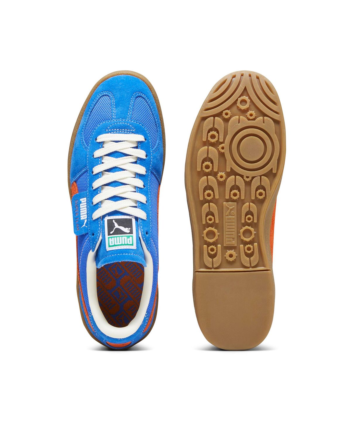 푸마(PUMA) 슈퍼 팀 핸디 - 블루:오렌지 / 393142-01