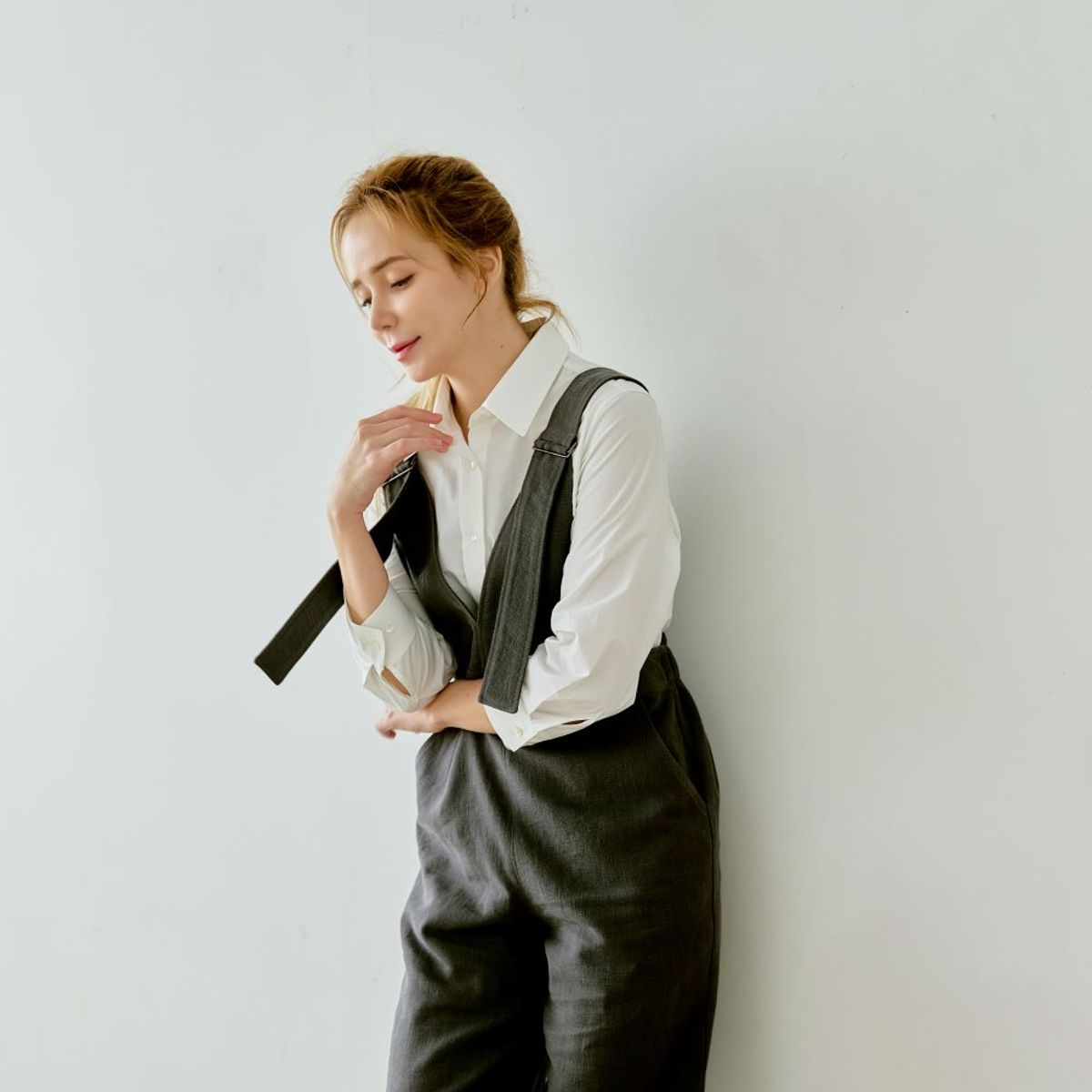 벨르마(BELLEMA) Linen wide jumpsuit