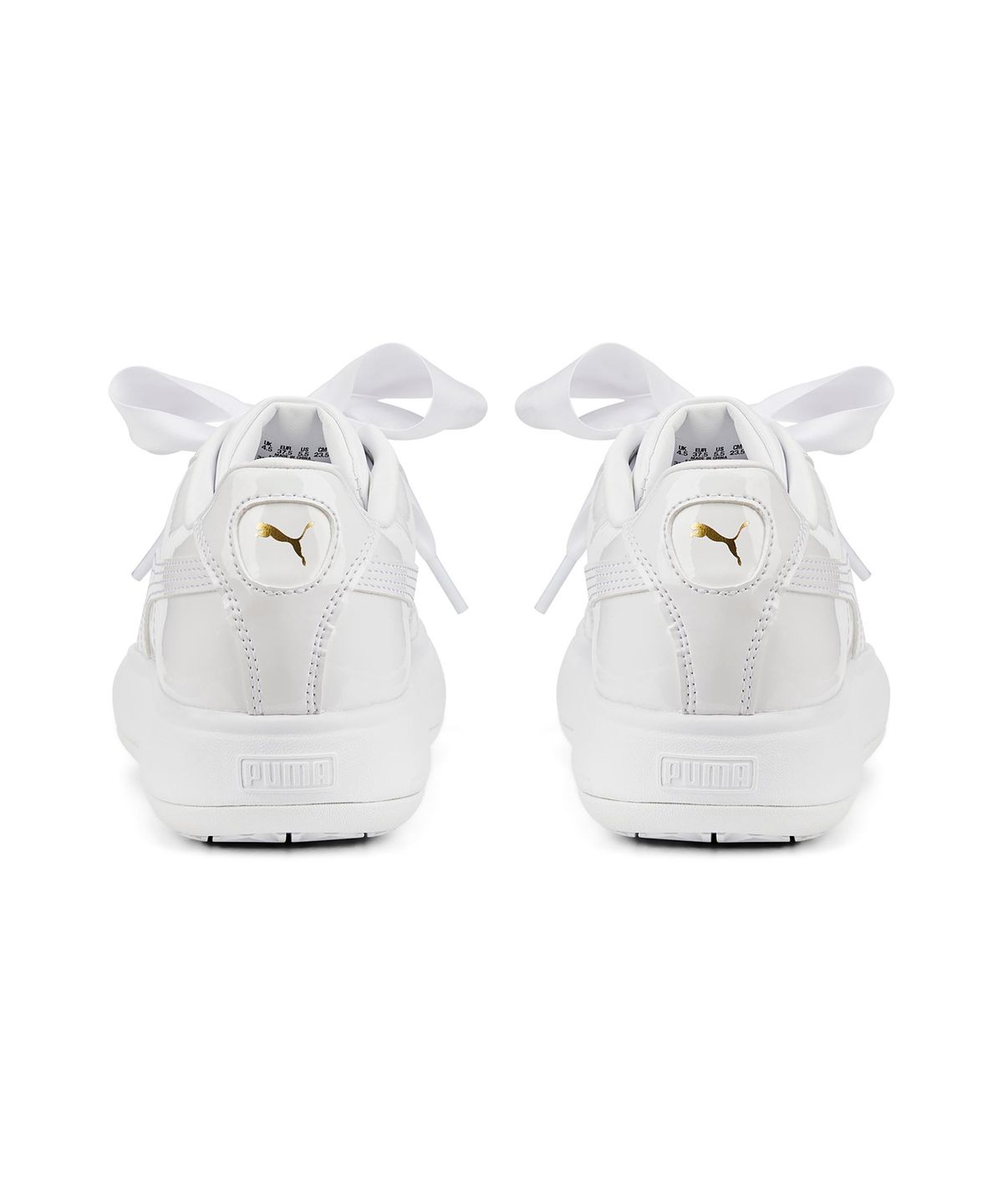 푸마(PUMA) 스웨이드 마유 하트 페인트 W - 화이트 / 385967-01