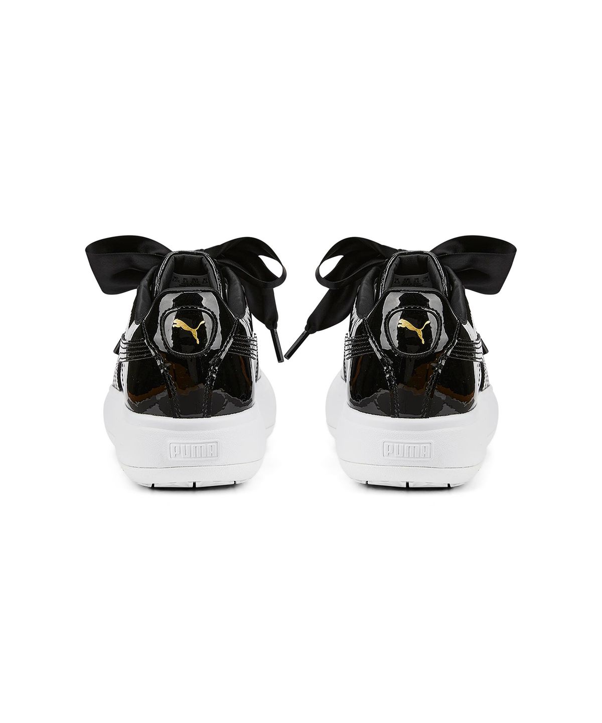 푸마(PUMA) 스웨이드 마유 하트 페인트 W - 블랙 / 385967-02