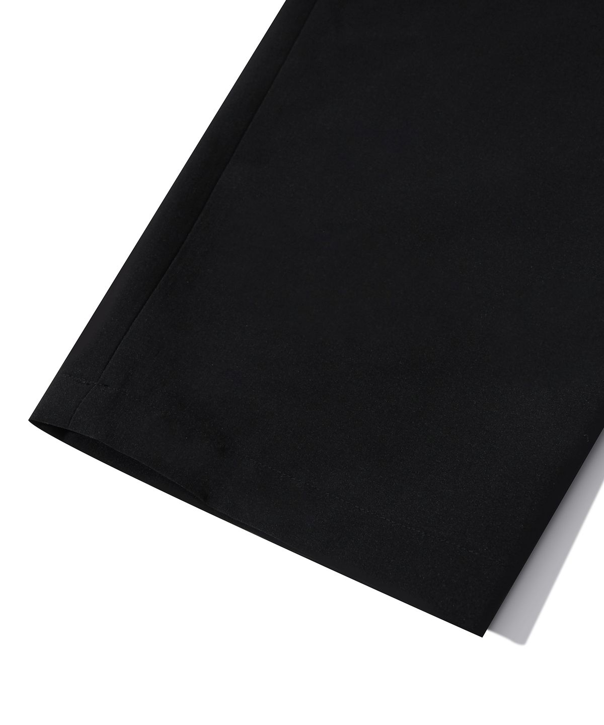 다이아몬드 레이라(DIAMOND LAYLA) Two-tuck wide banding slacks P14 Black