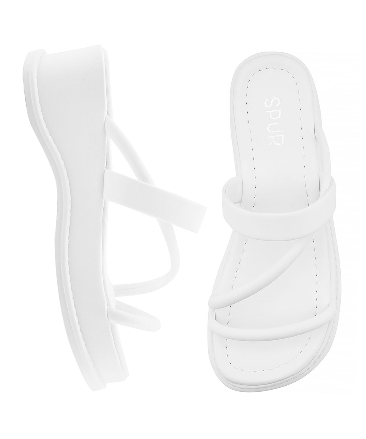 스퍼(SPUR) Sunrise strap mule -SS9056 (3color) 5.5cm 플랫폼 슬리퍼 샌들