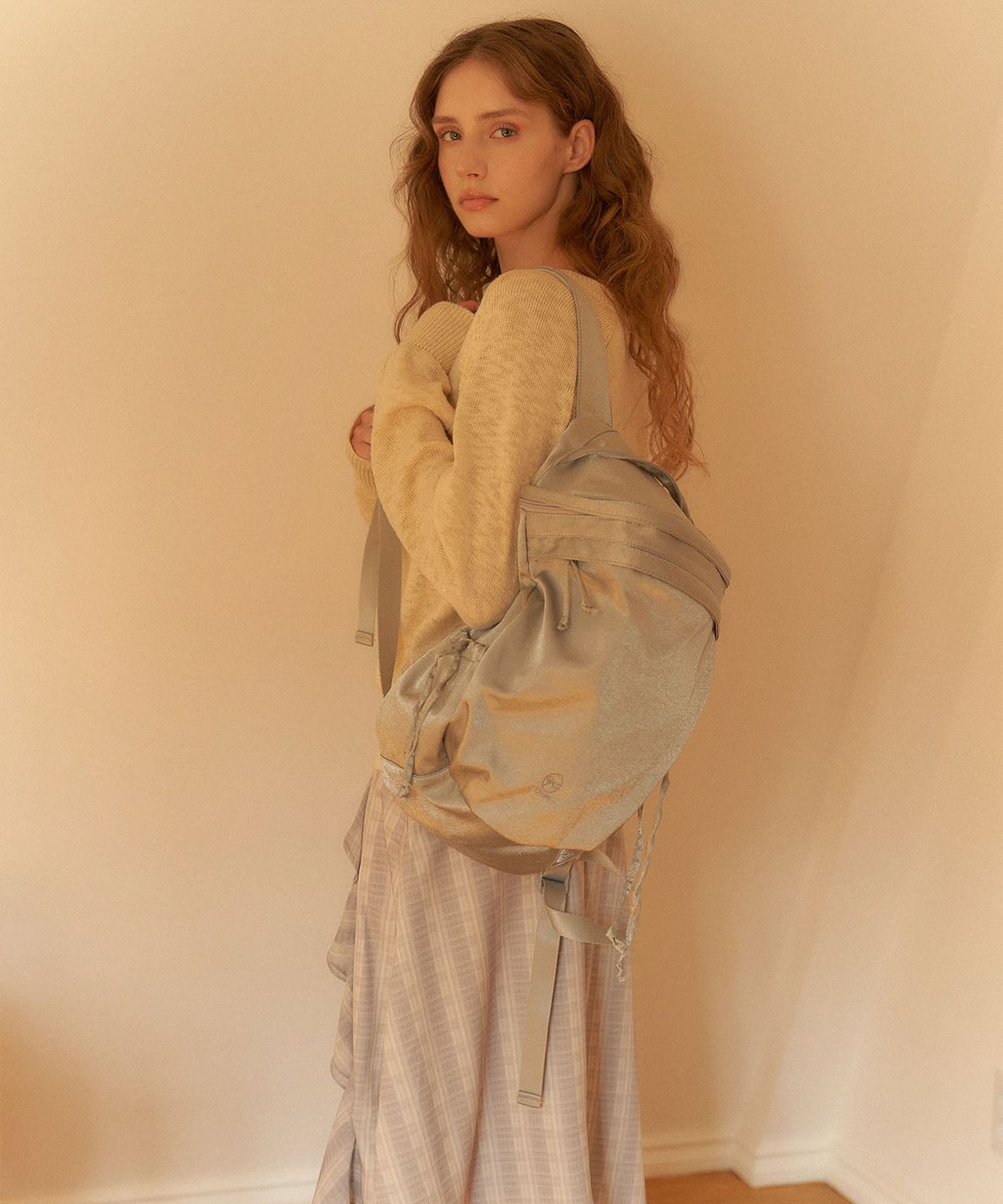 아우로(OURO) BALLET BACKPACK [ PALE BLUE ]