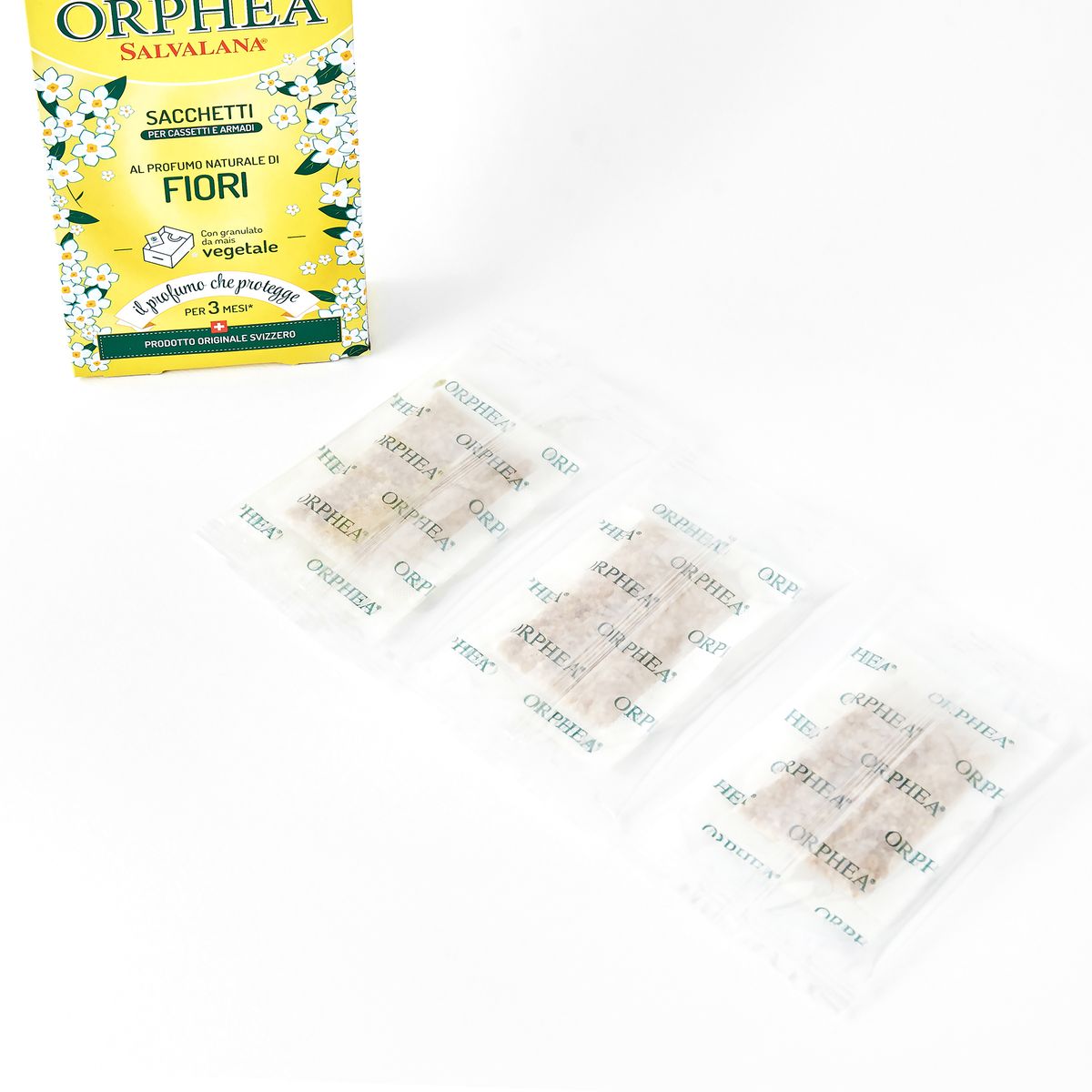 오르페아(ORPHEA) 스위스 퍼퓸 샤쉐 옷장방향제 3개입