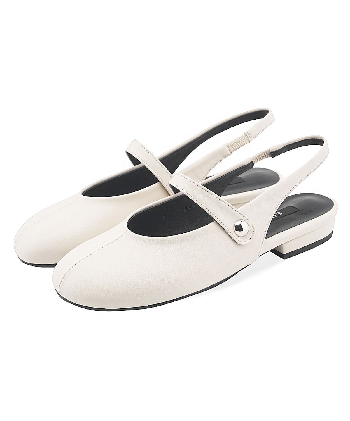 스퍼(SPUR) Oblique slingback flat -SS8004 (3color) 1.5cm 메리제인 슬링백