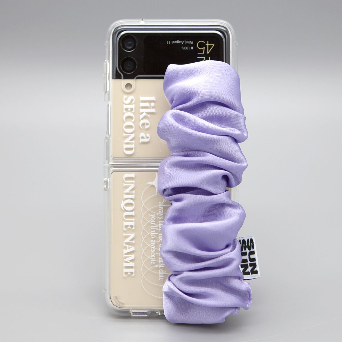 세컨드유니크네임(SECOND UNIQUE NAME) SUN CASE GOBULL BAND LIGHT PURPLE (Z FLIP)