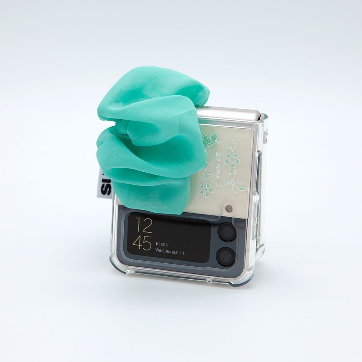 세컨드유니크네임(SECOND UNIQUE NAME) SUN CASE CHIFFON GOBULL MINT (Z FLIP)