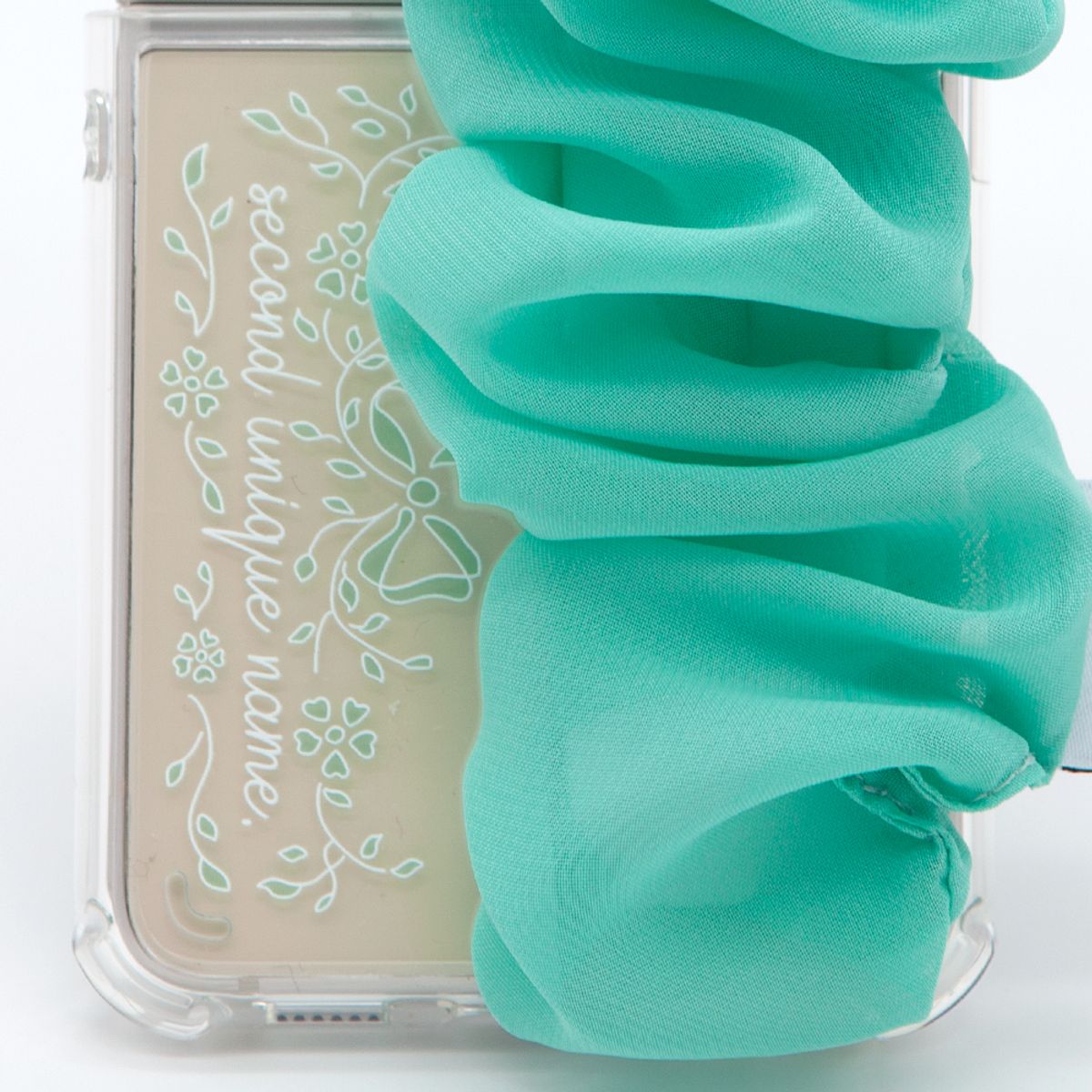 세컨드유니크네임(SECOND UNIQUE NAME) SUN CASE CHIFFON GOBULL MINT (Z FLIP)
