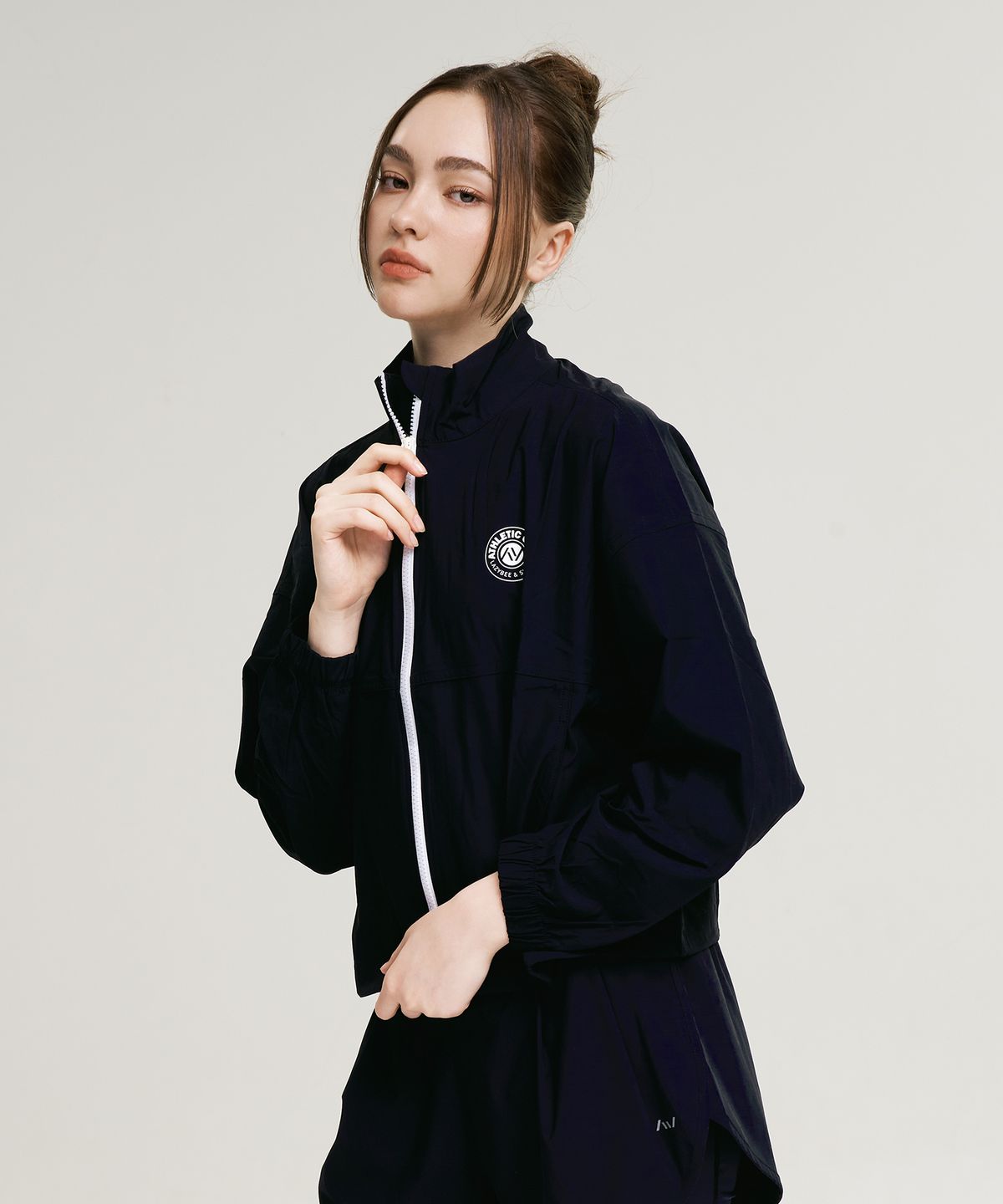 레이지비(LAZYBEE) [2PACK] 쿨터치 크롭 루즈핏 여성 집업 래쉬가드 (5컬러)