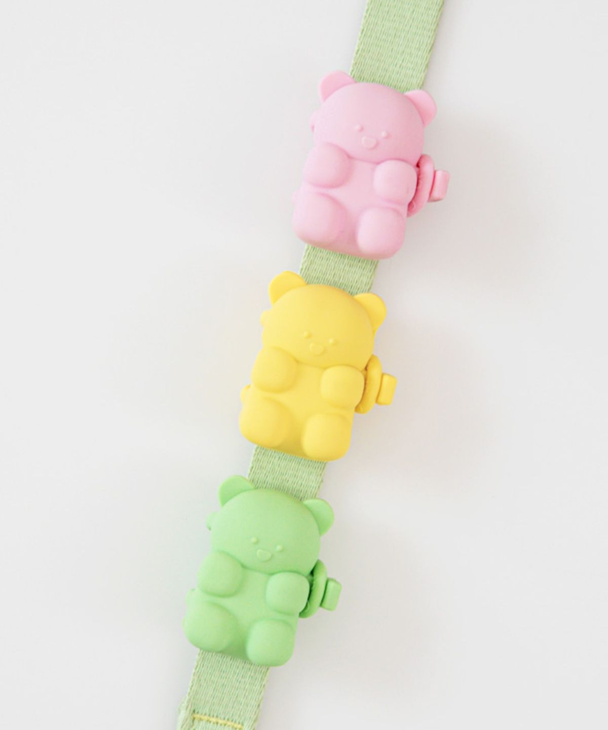 바잇미(BITEME) 강아지 야간산책 젤리곰 LED 충전식 블링커 (3 colors)