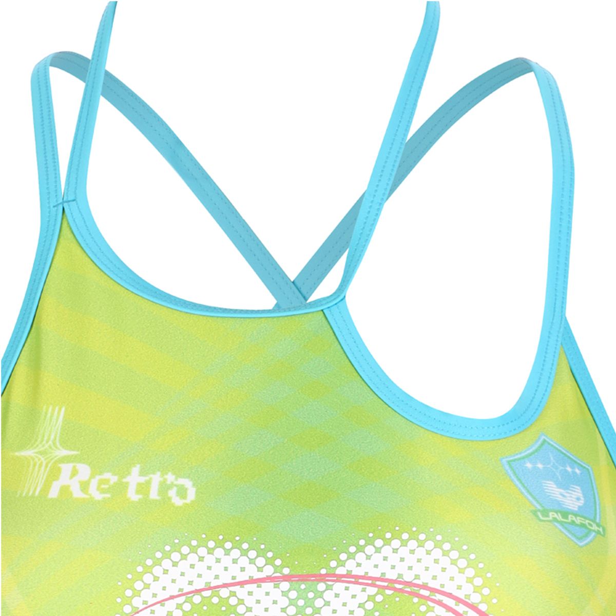 라라폭스(LALAFOX) SPORTY CUT-OUT BIKINI LIGHT GREEN BR2SW001