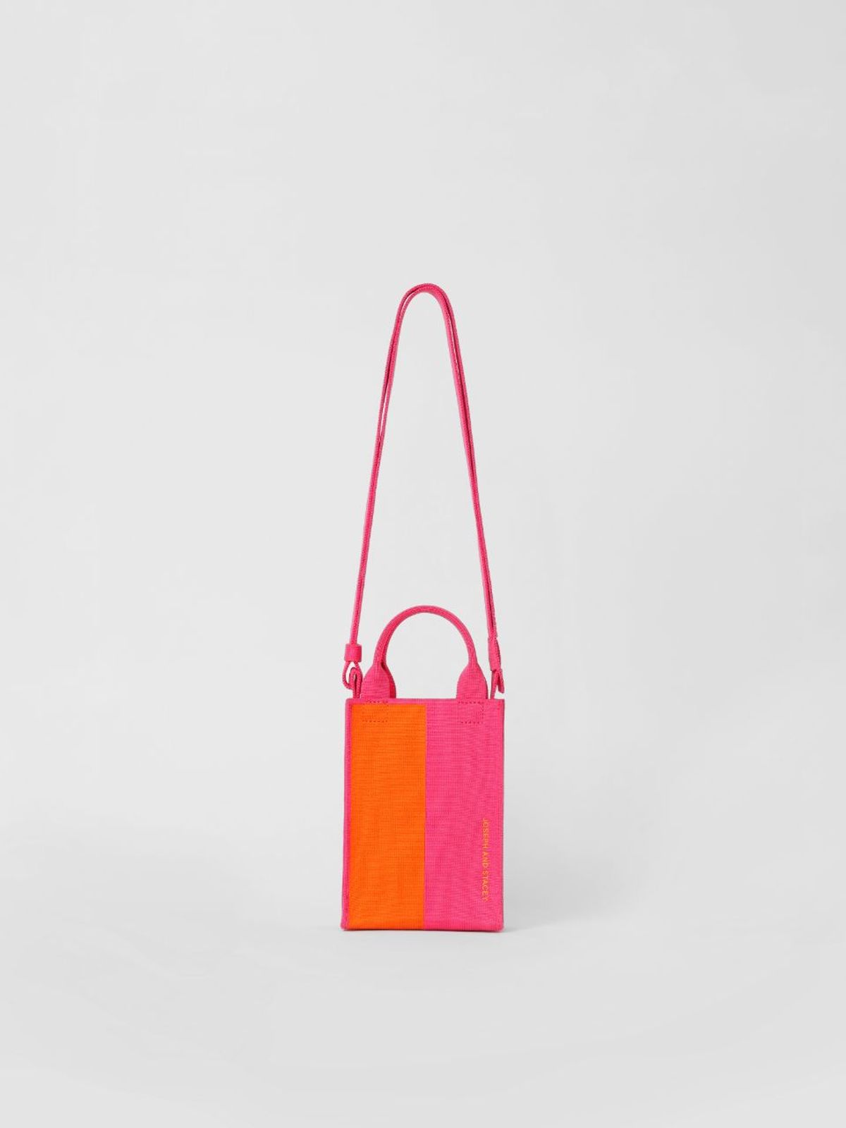조셉앤스테이시(JOSEPH&STACEY) LPK Lattice Knit Cross Bag S Stripe (All)