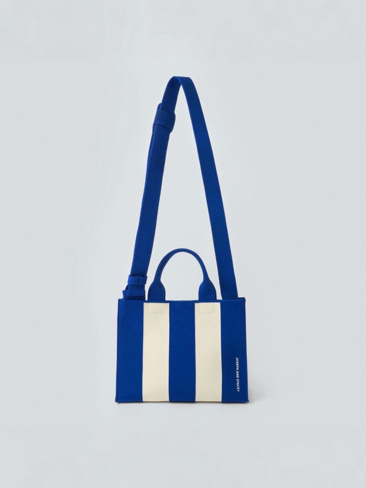 조셉앤스테이시(JOSEPH&STACEY) LPK Lattice Knit Tote Bag M Stripe (All)