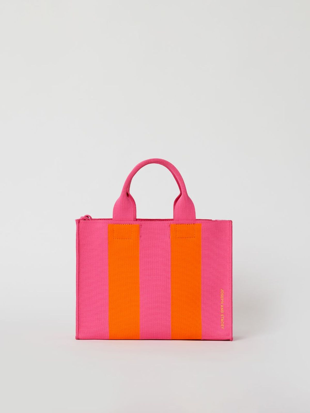 조셉앤스테이시(JOSEPH&STACEY) LPK Lattice Knit Tote Bag M Stripe (All)