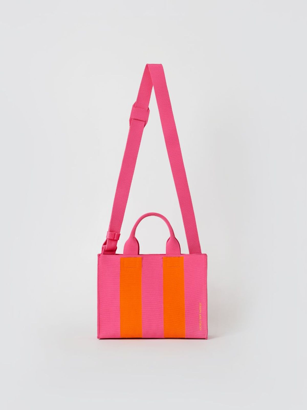 조셉앤스테이시(JOSEPH&STACEY) LPK Lattice Knit Tote Bag M Stripe (All)