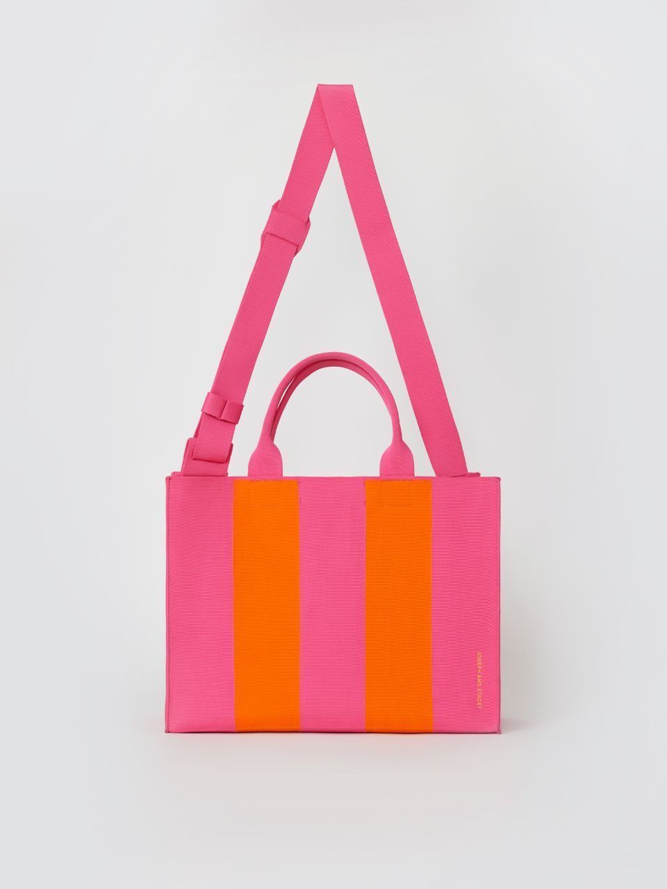 MUSINSA | JOSEPH AND STACEY LPK Lattice Knit Tote Bag L