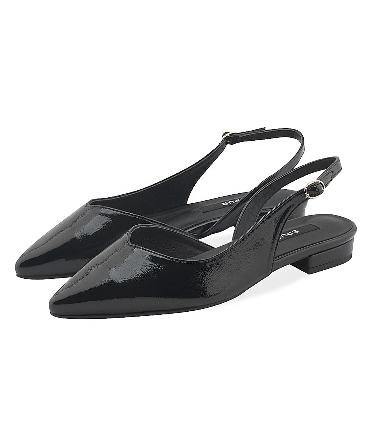 스퍼(SPUR) Lrian v-cut slingback -SS8010 (3color) 1.5cm 플랫 슬링백