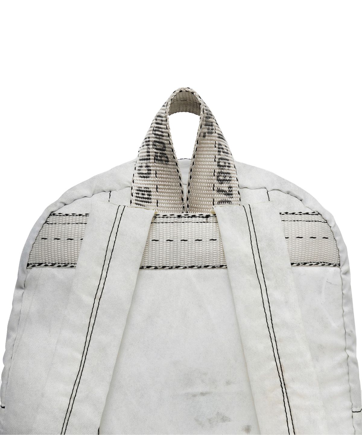 카네이테이(KANEITEI) TENT LINING BACKPACK (WHITE) / UPCYCLED