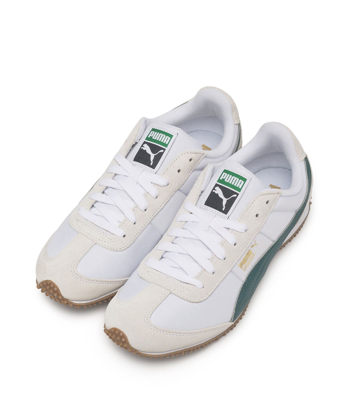 푸마(PUMA) 스피더 SD - 화이트:그린/ 390558-03