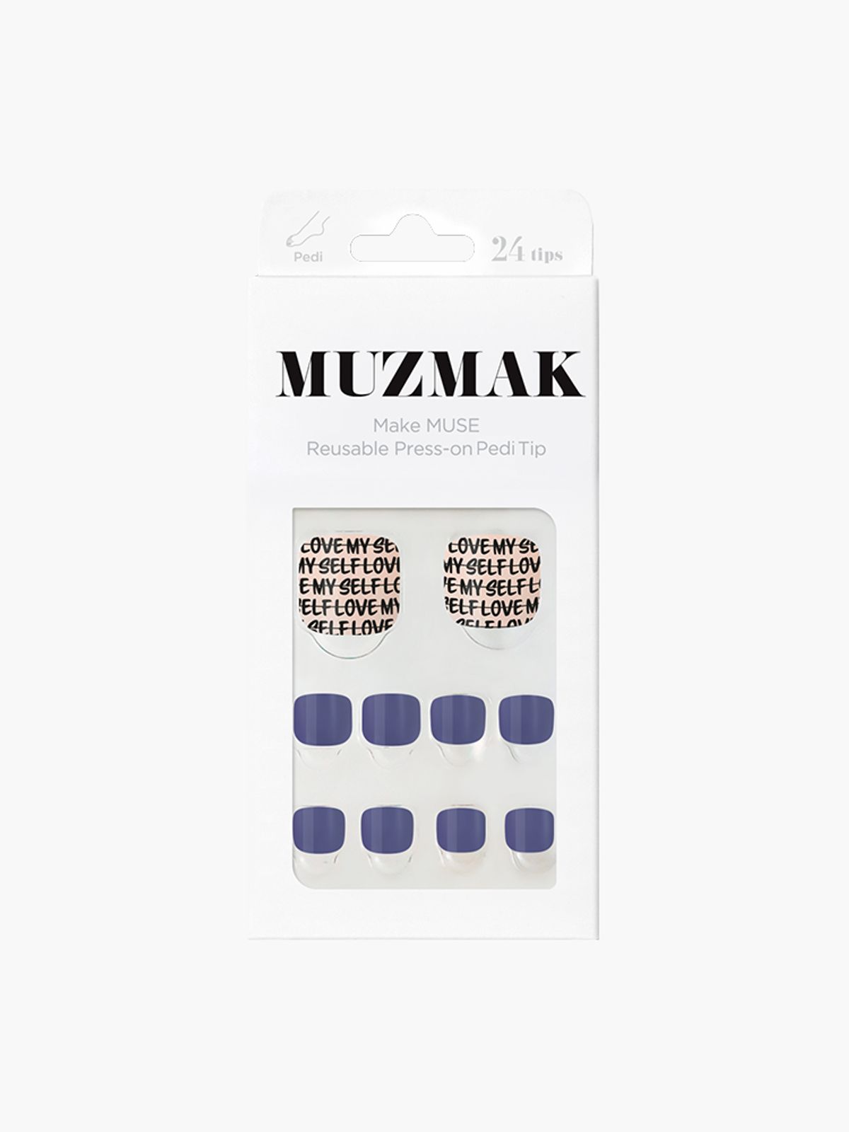 뮤즈마크(MUZMAK) 리유저블 페디팁 러브 마이셀프(페디)