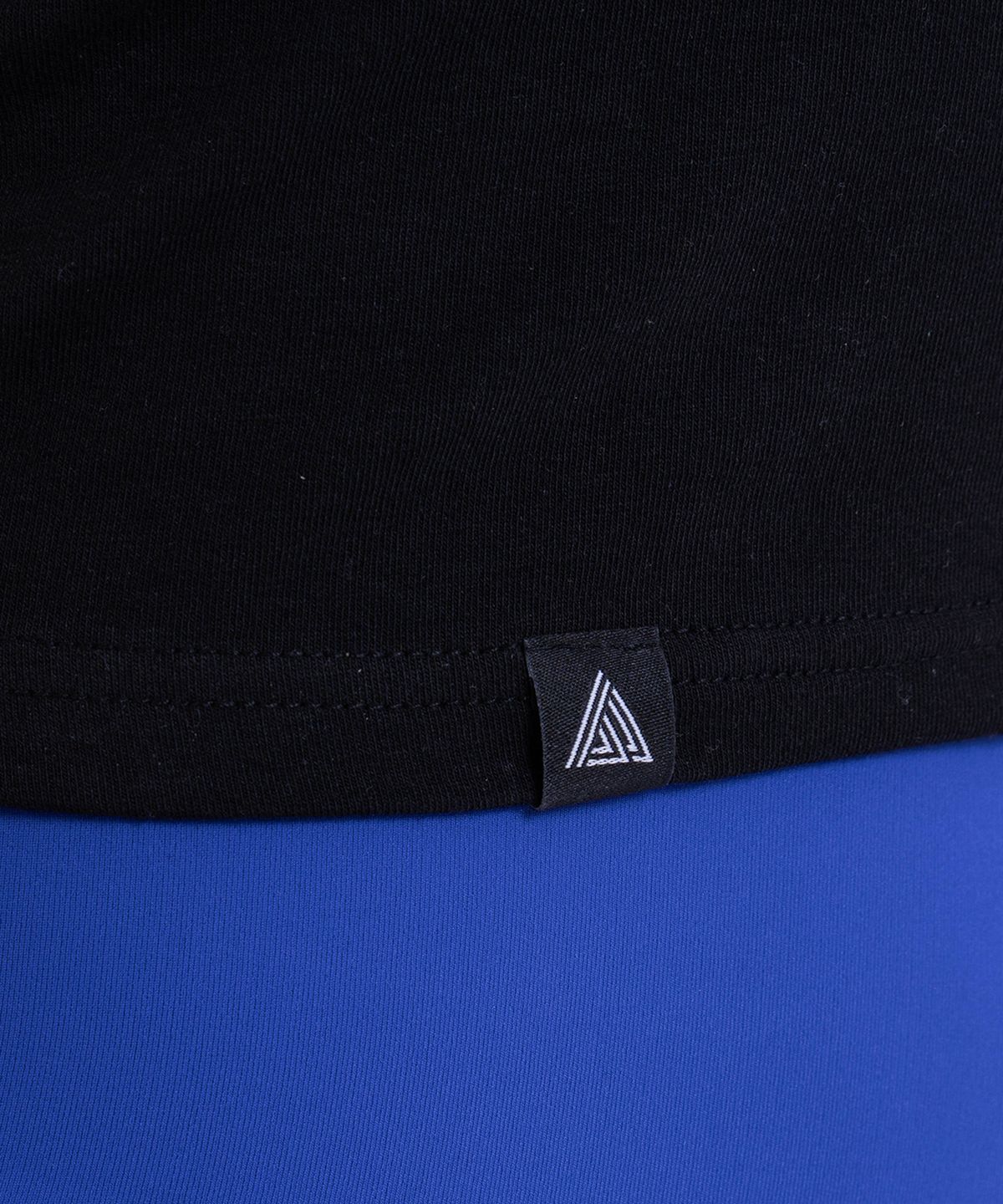 피지컬가먼츠(PHYSICAL GARMENTS) P5009 우먼 PCGS 배색 크롭나시 [블랙]