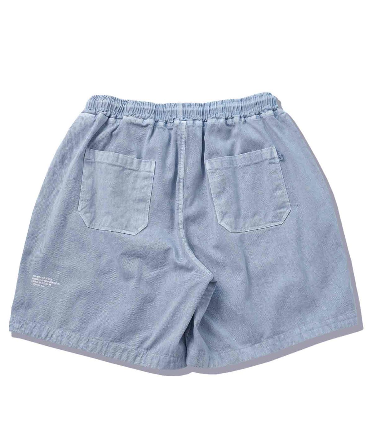 더마일(THEMILE) PIGMENT DYING COTTON PANTS [BLUE]