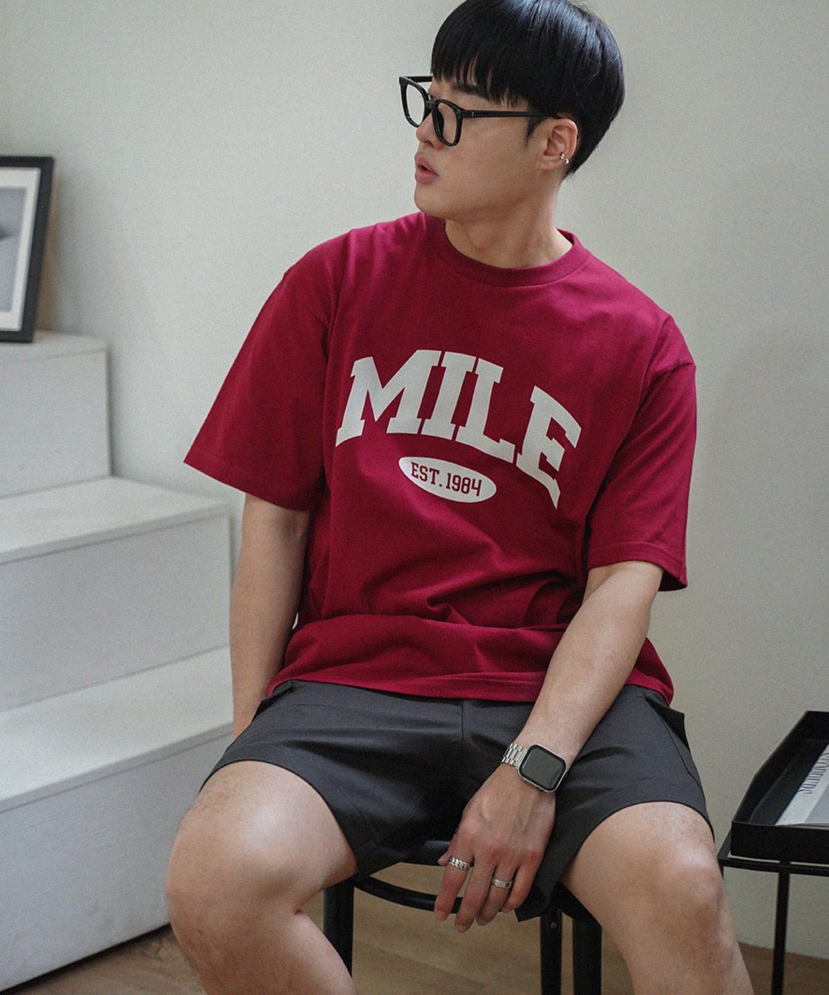 더마일(THEMILE) DAILY COTTON UTILITY CARGO PANTS [D.GREY]