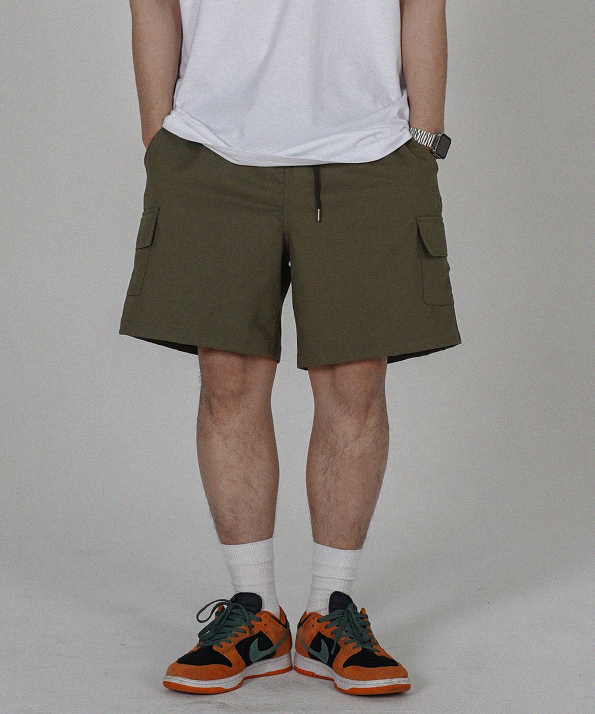 더마일(THEMILE) DAILY COTTON UTILITY CARGO PANTS [KHAKI]
