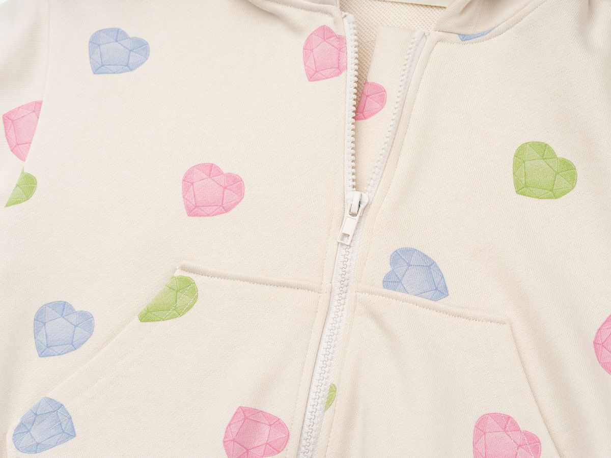 라메종드도도(LA MAISON DE DODO) Simply Dodo Zip Up Hoodie_Ivory 후드집업