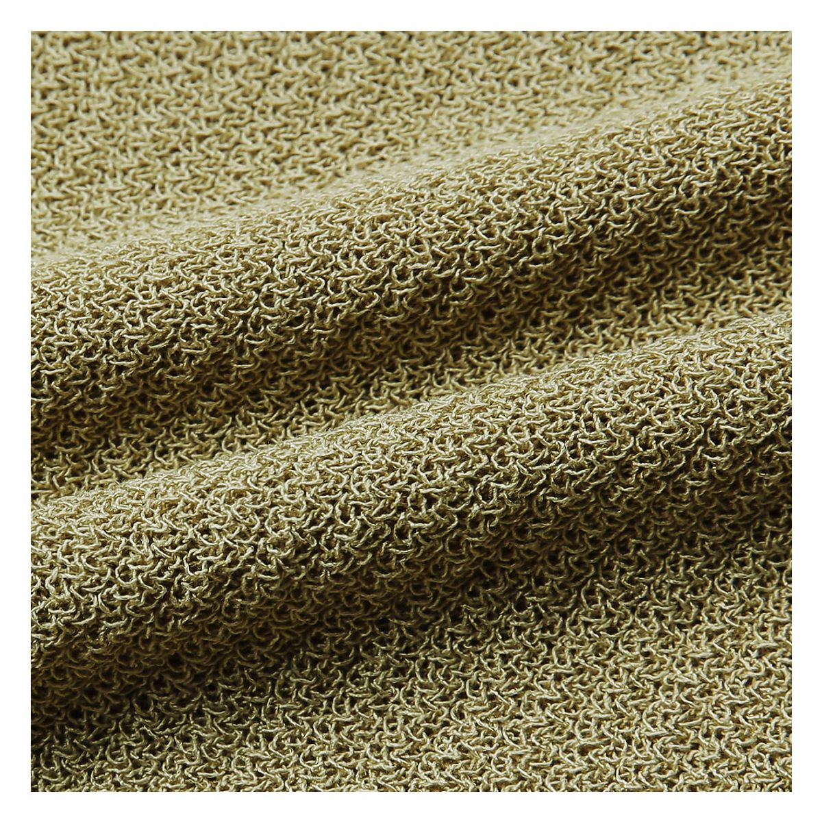 솔티(SORTIE) Texture Henly neck Knit (Olive Green)