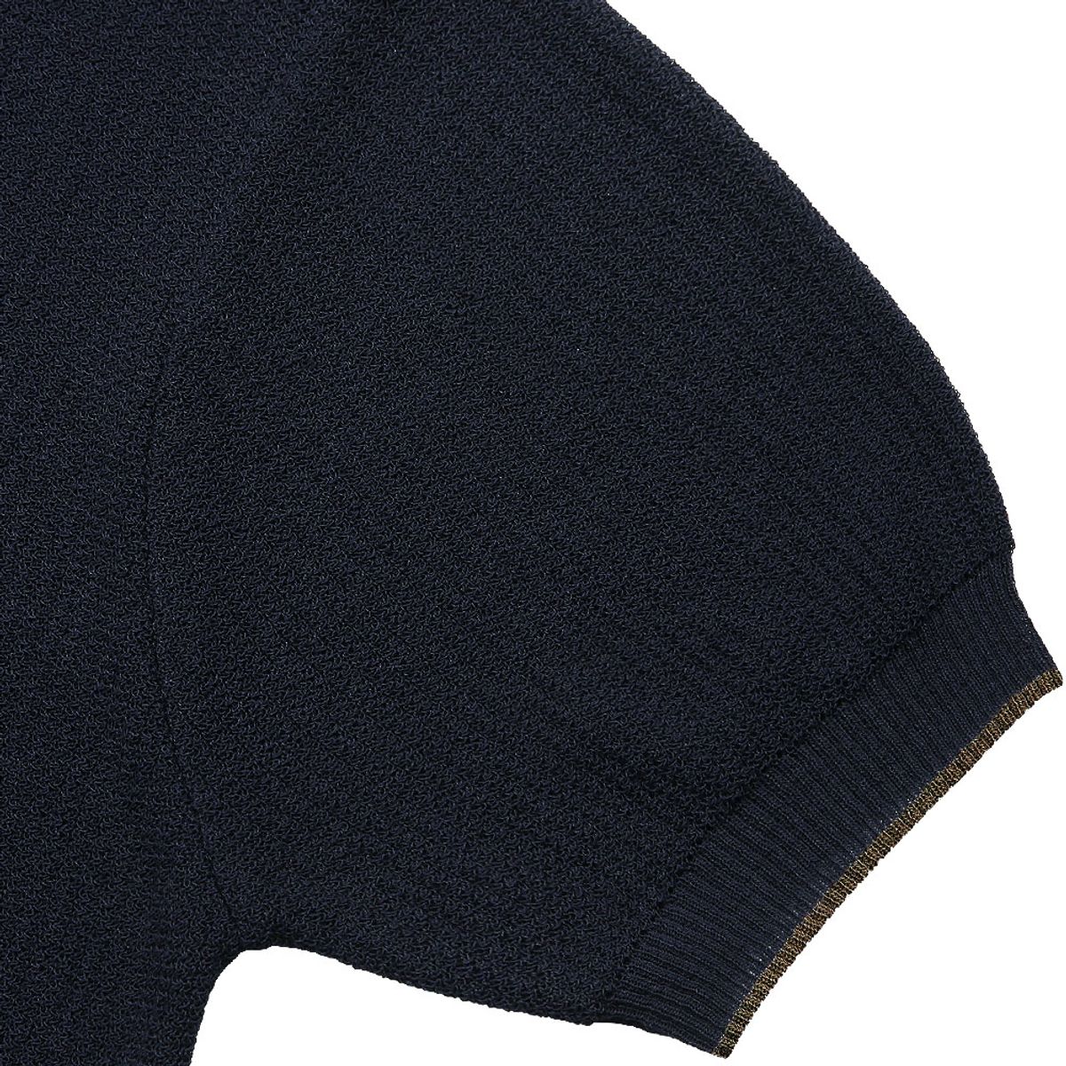 솔티(SORTIE) Texture Henly neck Knit (Navy)