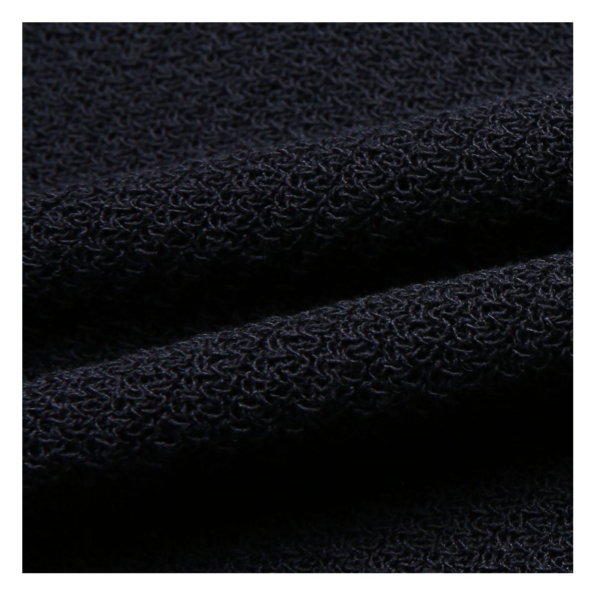 솔티(SORTIE) Texture Henly neck Knit (Navy)