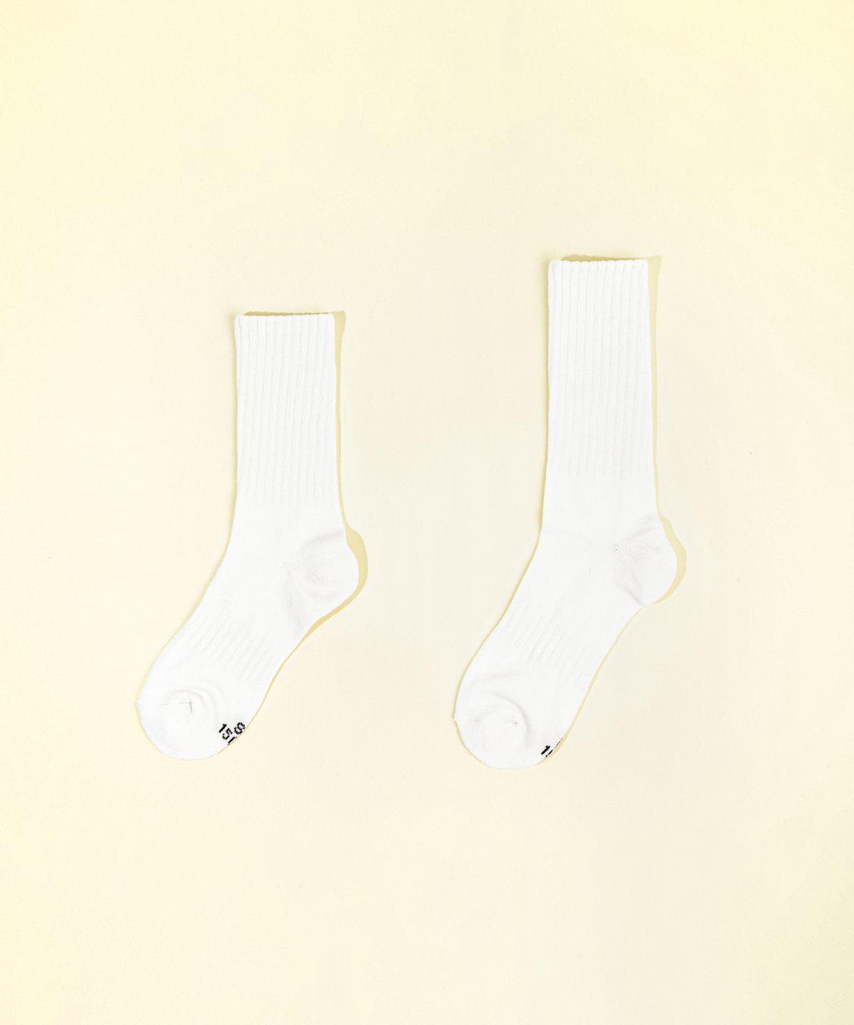 일오공칠(IL-O-GONG-CHIL) [3PACK] 1507 라이트 애슬레틱 엠보 케어 삭스 - 화이트/블랙