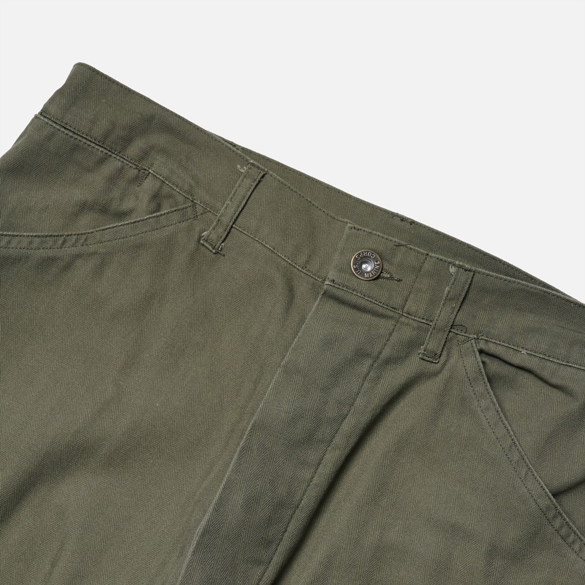 와이엠씨엘케이와이(YMCL KY) USMC P-41 HBT Pants - Olive