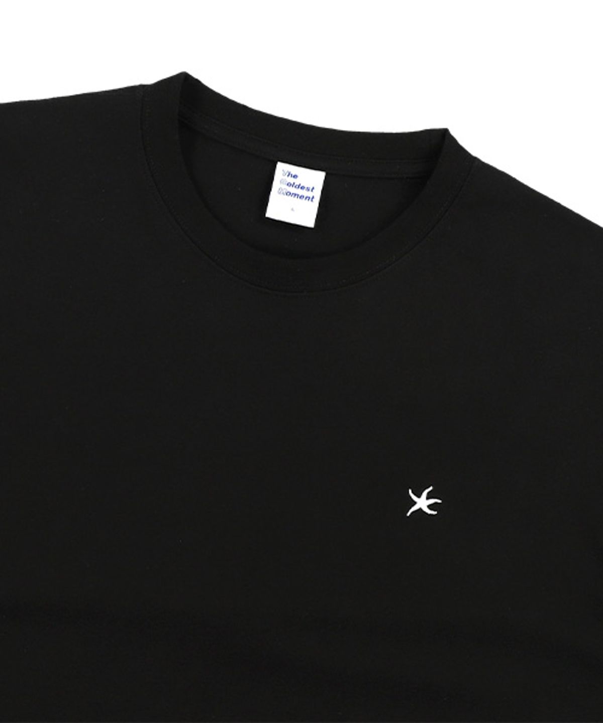 더콜디스트모먼트(THE COLDEST MOMENT) TCM starfish mini logo T (black)