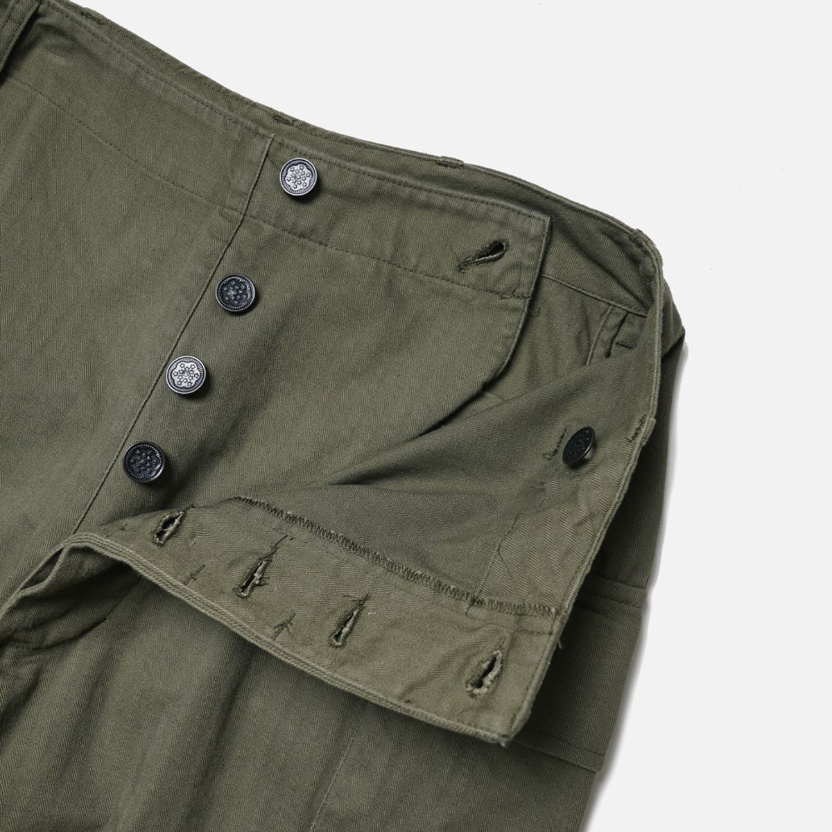 와이엠씨엘케이와이(YMCL KY) US M-43 HBT Cargo Pants - Olive