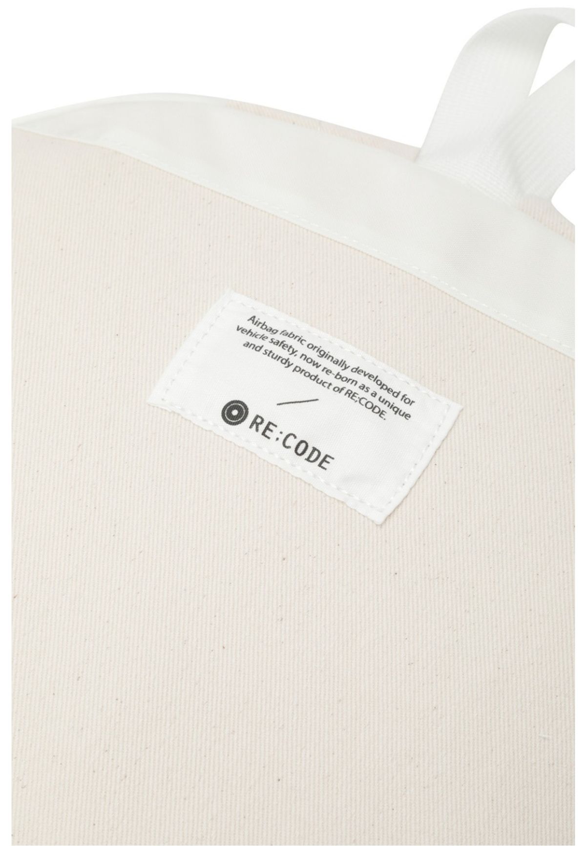 래코드(RECODE) Reflective Airbag Two Pocket Backpack(XL)_RYBAM23821IVX